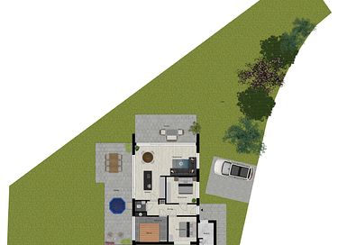 Design-Bungalow mit luxuriösem privatem Sauna - 32
