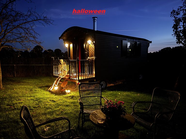 Pittoresco carrozzone con hot tub e sauna - 1