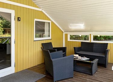 Groene vakantiehuis met terras en barbecue - 9