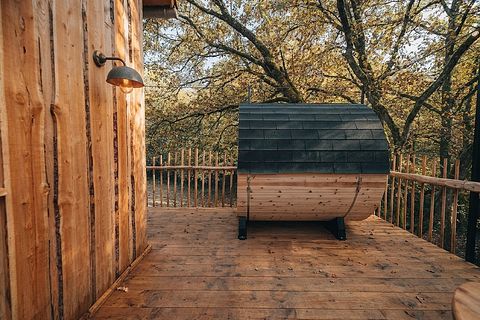 Treelodge avec sauna dans les Ardennes - 5
