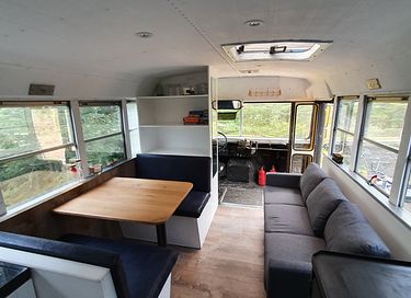 Overnight in an American School Bus - 5