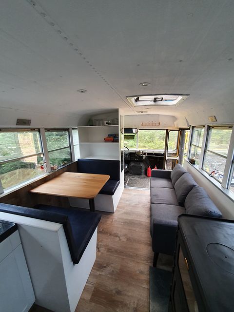 Overnight in an American School Bus - 5