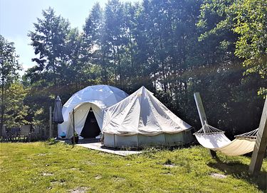 5 persoons Geodome tent lastminute aktie! - 8