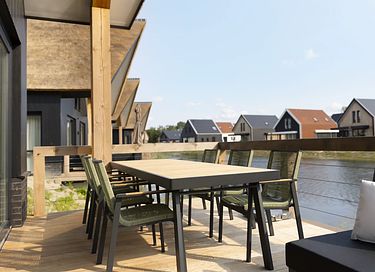 Huis aan het water (6p) met privé sauna - 3