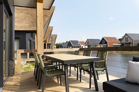 Huis aan het water (6p) met privé sauna - 3