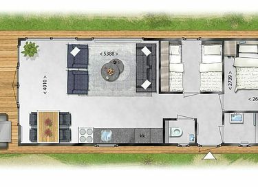 Huisje (4p) met sauna op de Veluwe - 16