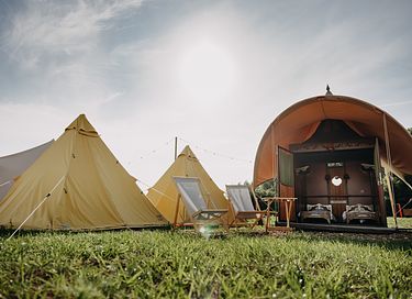 6-persoons glamping op unieke plek - 11