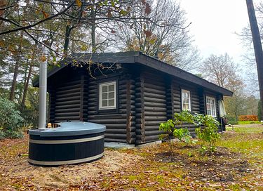 Romantische houten lodge voor 2 personen 