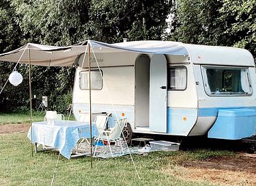 Overnachten in een retro caravan - 6