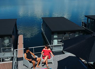 Bateau-maison avec toit terrasse et hottub - 14