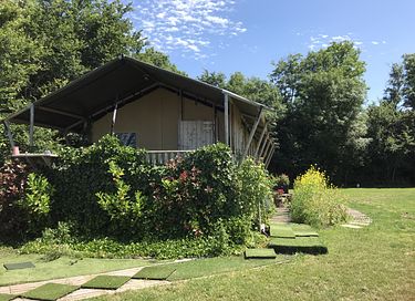 Bijzondere glampingtent aan het Heegermeer - 19