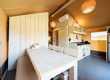 Luxe glampingtent op leuke camping  - 6
