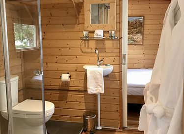 Charmante pipowagen met privé Hottub - 11