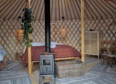 Panorama Yurt voor 2-4 personen - 17
