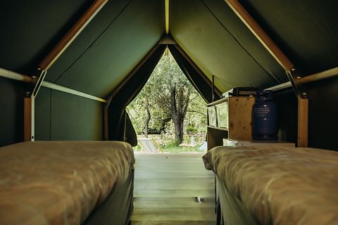 Glamping op festival-achtige pop-up camping - 2