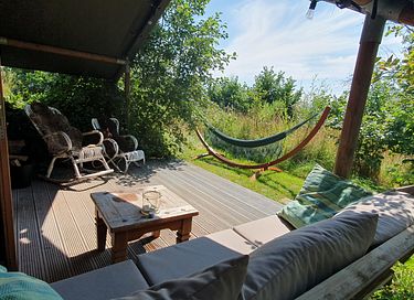 Glampingtelt med hottub og fantastisk udsigt - 9