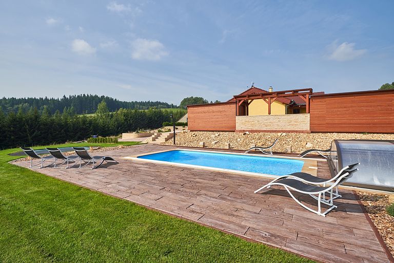 Vakantievilla met zwembad en wellness - 1