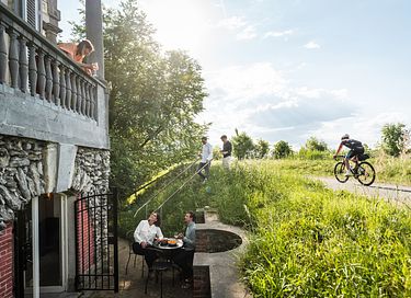 Unique pavilion (6p) on the Scheldt - 15