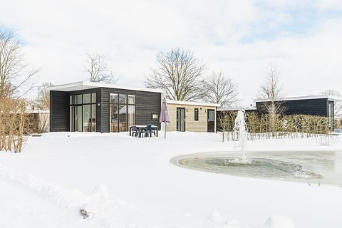 Pavillon pour 4 personnes au bord d'un étang avec jacuzzi - 4