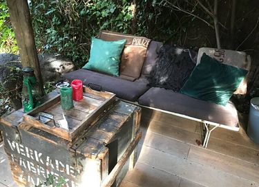 Kunstzinnige blokhut met vintage charme - 7