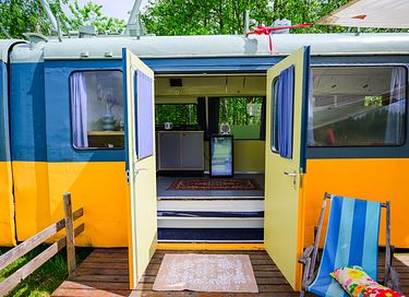 Uniek overnachten in een omgebouwde tram - 4