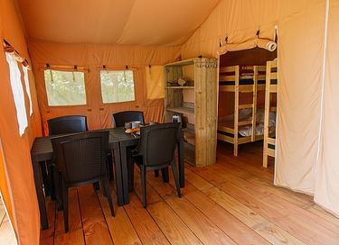 6-person safari tent with terrace - 5