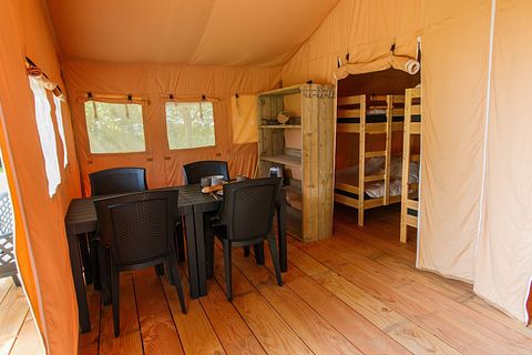 6-person safari tent with terrace - 5