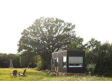 Tiny house met prachtige ligging in de natuur