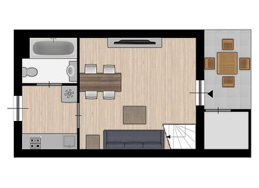 Prachtig appartement (2p) aan het water - 12