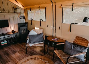 Prachtig gelegen luxe glamping safaritent  - 16