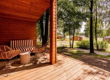 Houten lodge (5p) in mooie omgeving - 4
