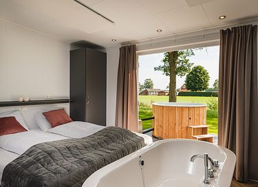 Lodge de luxe avec sauna et bain à remous à Overijssel - 9