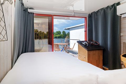 tiny house avec sauna sur l'eau - 5