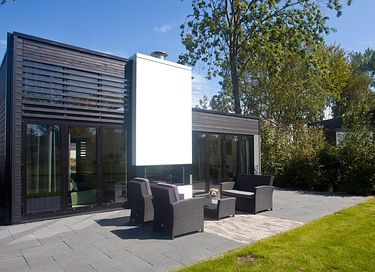 Luxe vakantiehuis (6p) in het groen