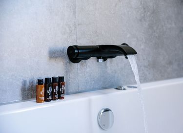 Romantische cabin met wellness - 23