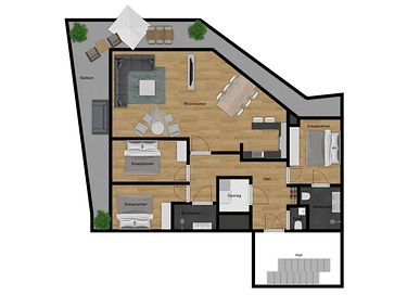 Appartement (6p) aan de Zeeuwse kust - 13