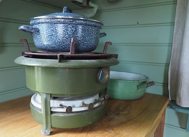 Woonwagen in jaren '30 stijl met hottub - 10