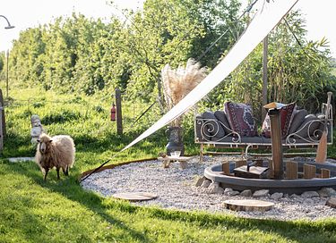 Bijzonder houten huisje tussen de dieren - 39