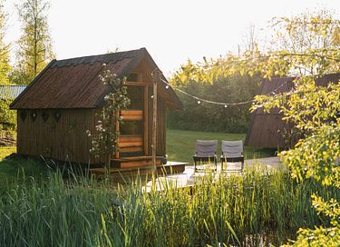 tiny house romantique sur un beau domaine
