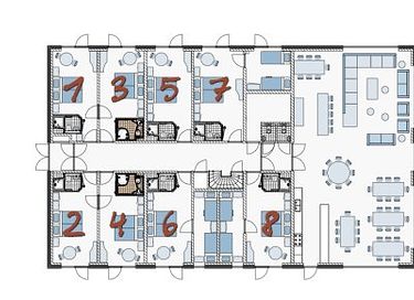 Royaal groepsverblijf met 14 slaapkamers - 11