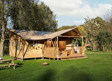 Glampingzelt am Wasser für 5 Personen - 2