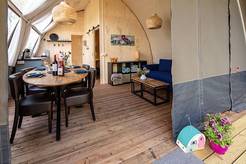 Luxuriöses Glamping-Zelt (4 Personen) am See  - 3