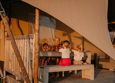 Luxe 5-persoons glampingtent in Frankrijk  - 8