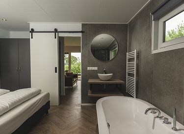 Natuurlodge (2 pers.) met hottub - 11