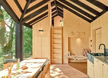 Unique cabane dans les arbes avec sauna privé dans les Ardennes - 11