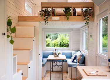 Schönes Tiny House mit Teich und Feuerstelle - 3