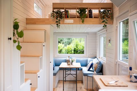 Schönes Tiny House mit Teich und Feuerstelle - 3