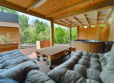 Forest lodge in the Ardennes with hot tub - 5