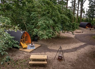 Camping Pod inmitten des Waldes mit privatem Whirlpool - 13