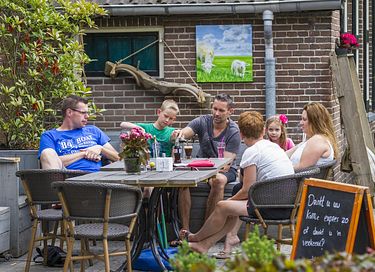 Safaritent voor 8 personen aan zwemvijver - 25